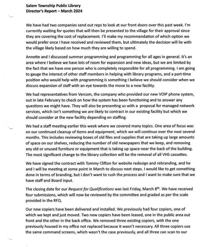 Board Meeting Minutes