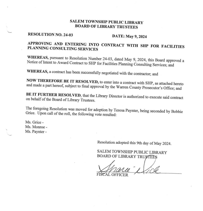 Board Meeting Minutes