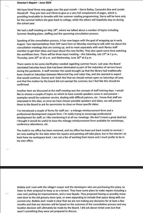 Board Meeting Minutes