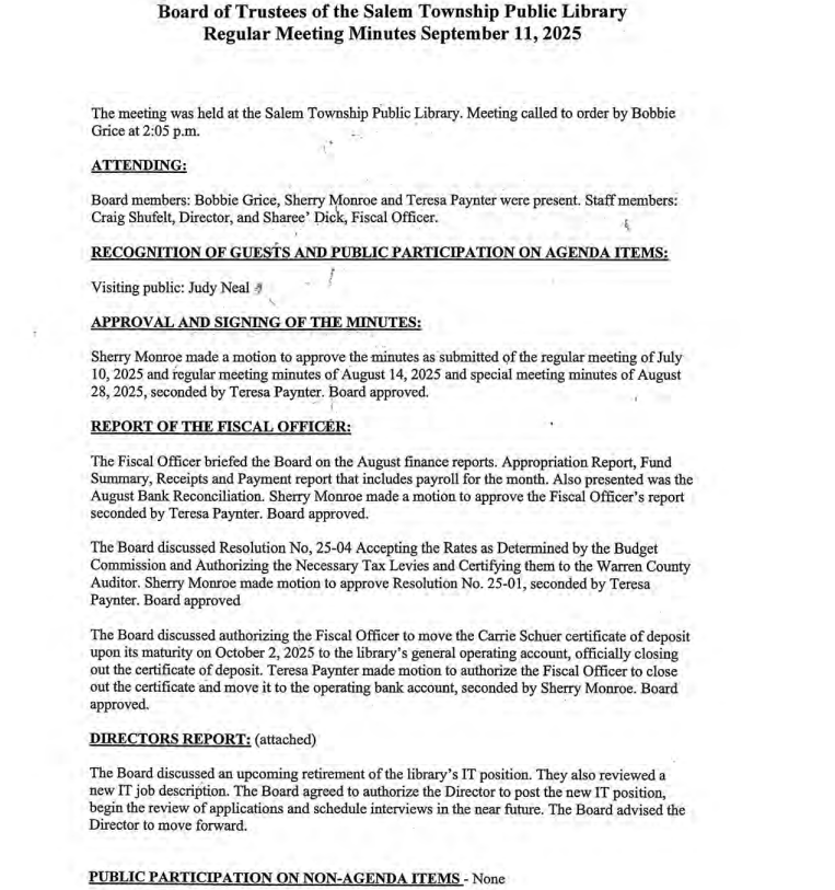 Board Meeting Minutes 09-11-25Pt1