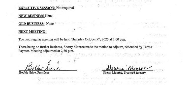 Board Meeting Minutes 09-11-25Pt2