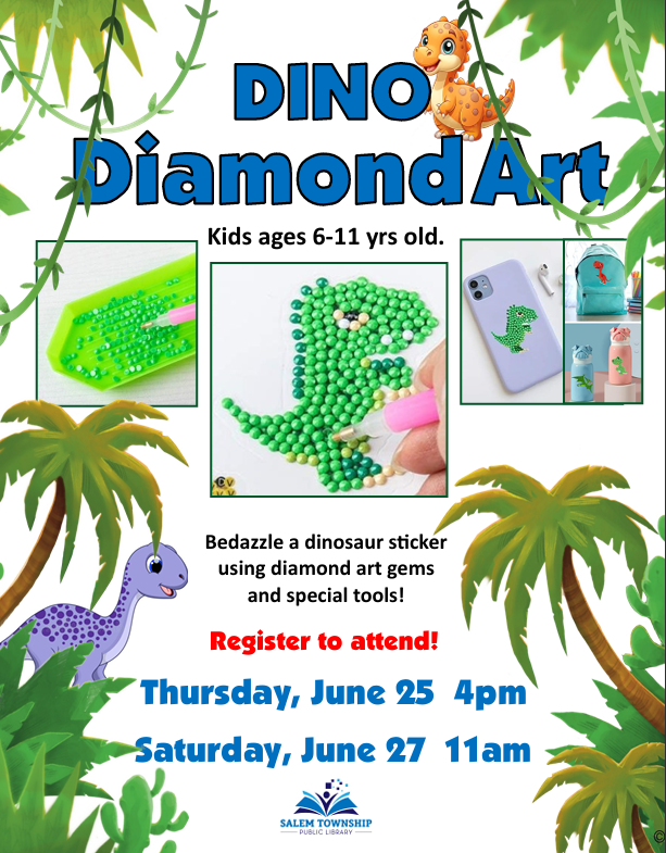 Dino Diamond Art