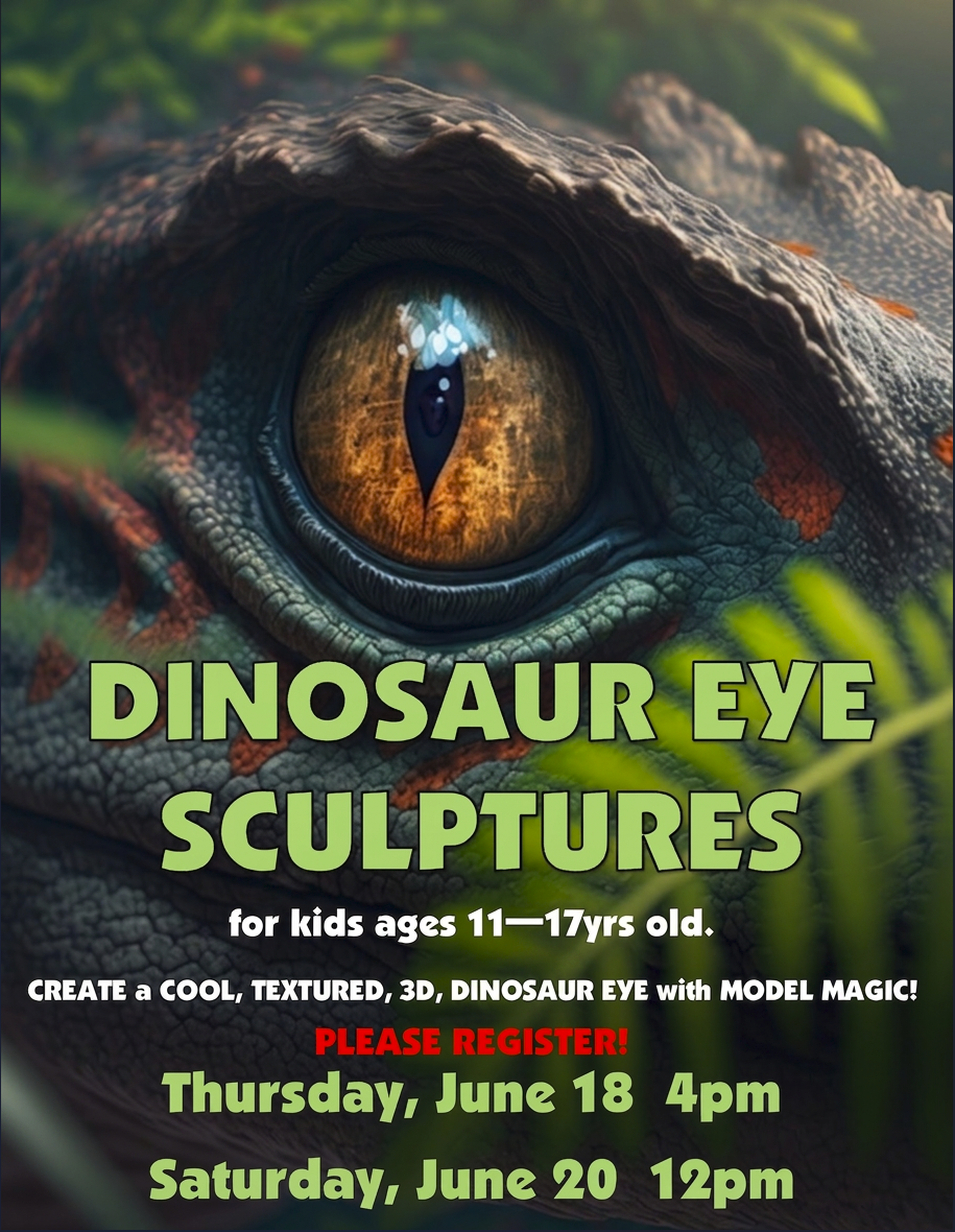 Dino Eye Sculptures